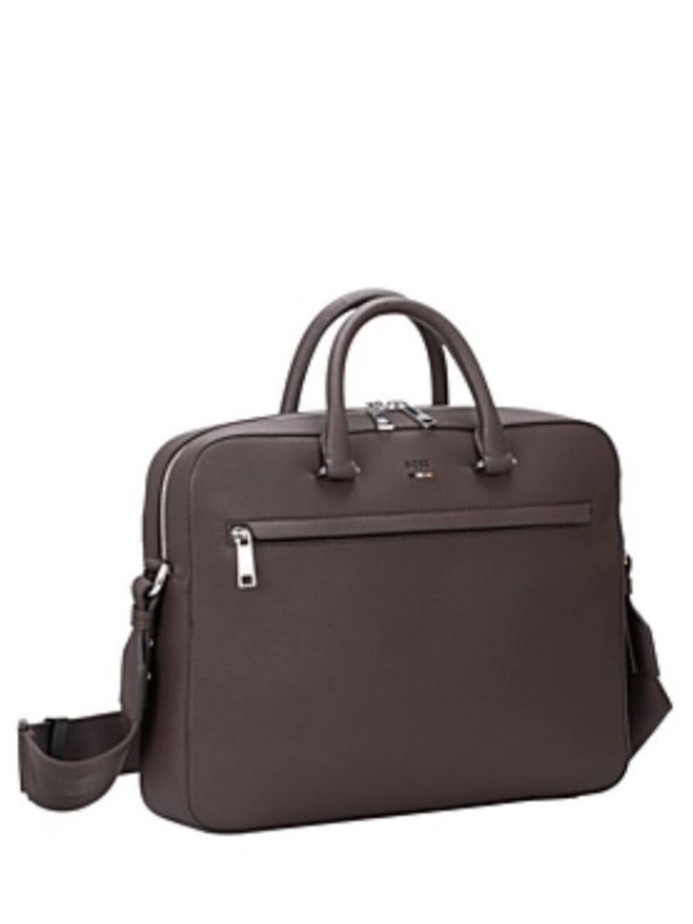 Hugo by Hugo Boss Men's Ray Briefcase Dark Brown